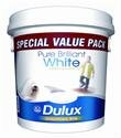 Dulux Luxurious Silk Pure Brilliant White 6L - Delivery within Leicester only